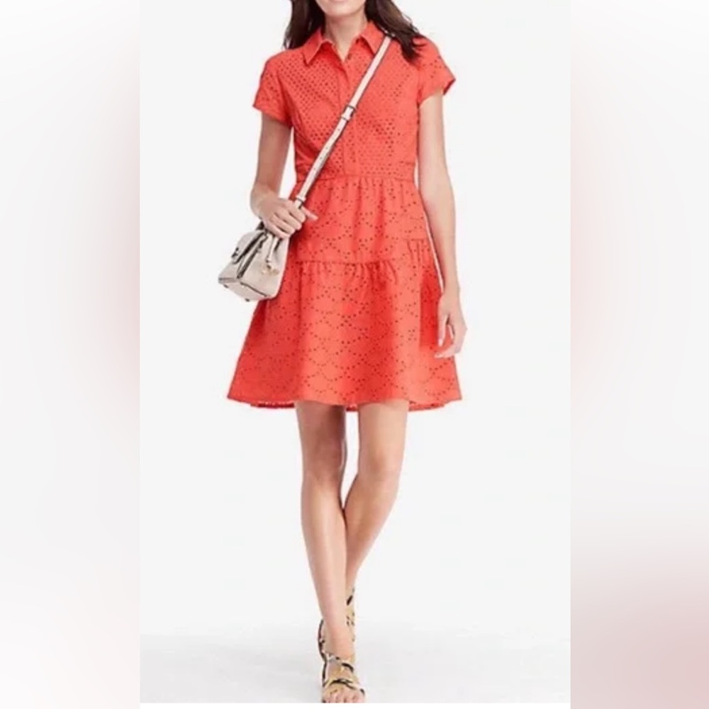 DVF Skylar Eyelet dress